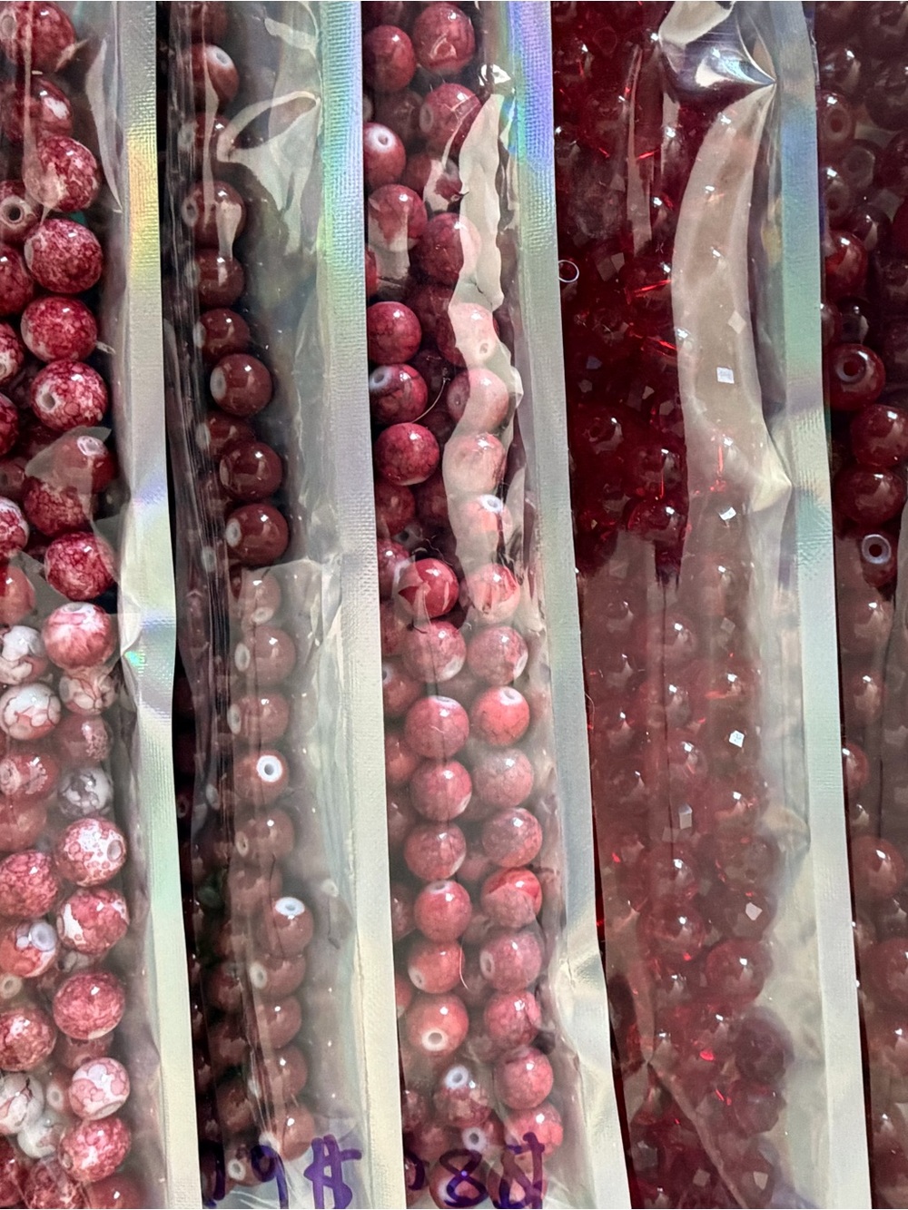 Bulk Lot Red Semi Precious Gemstones For Jewelry Making, Agate, Jasper And More